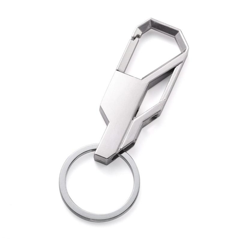 High Quality Metal Key Chain Classical Simple Keyring Bag Accessories 6