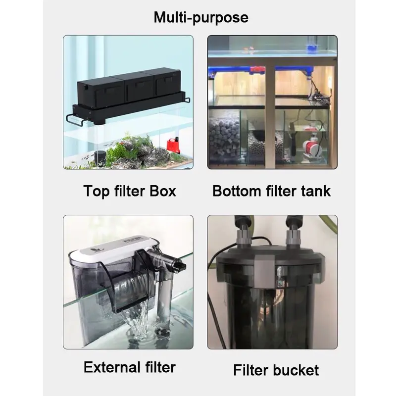Busa Kapas Filter Nano Aquarium Kolam 8D 8 Layers 30x40x2 CM Import Tahan Lama Bahan Tebal Premium Filter 4