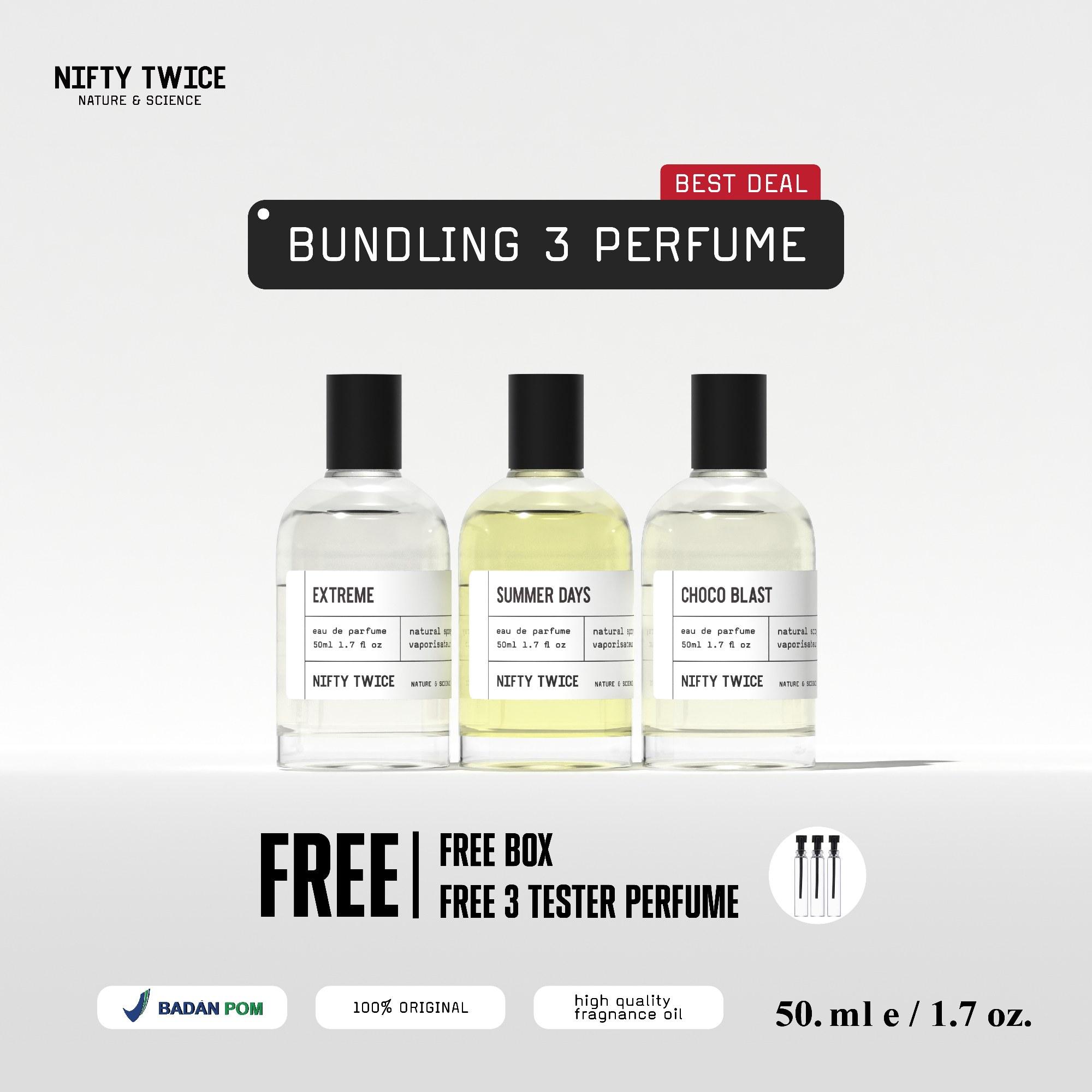 Promo Bundling 3 Botol Parfum