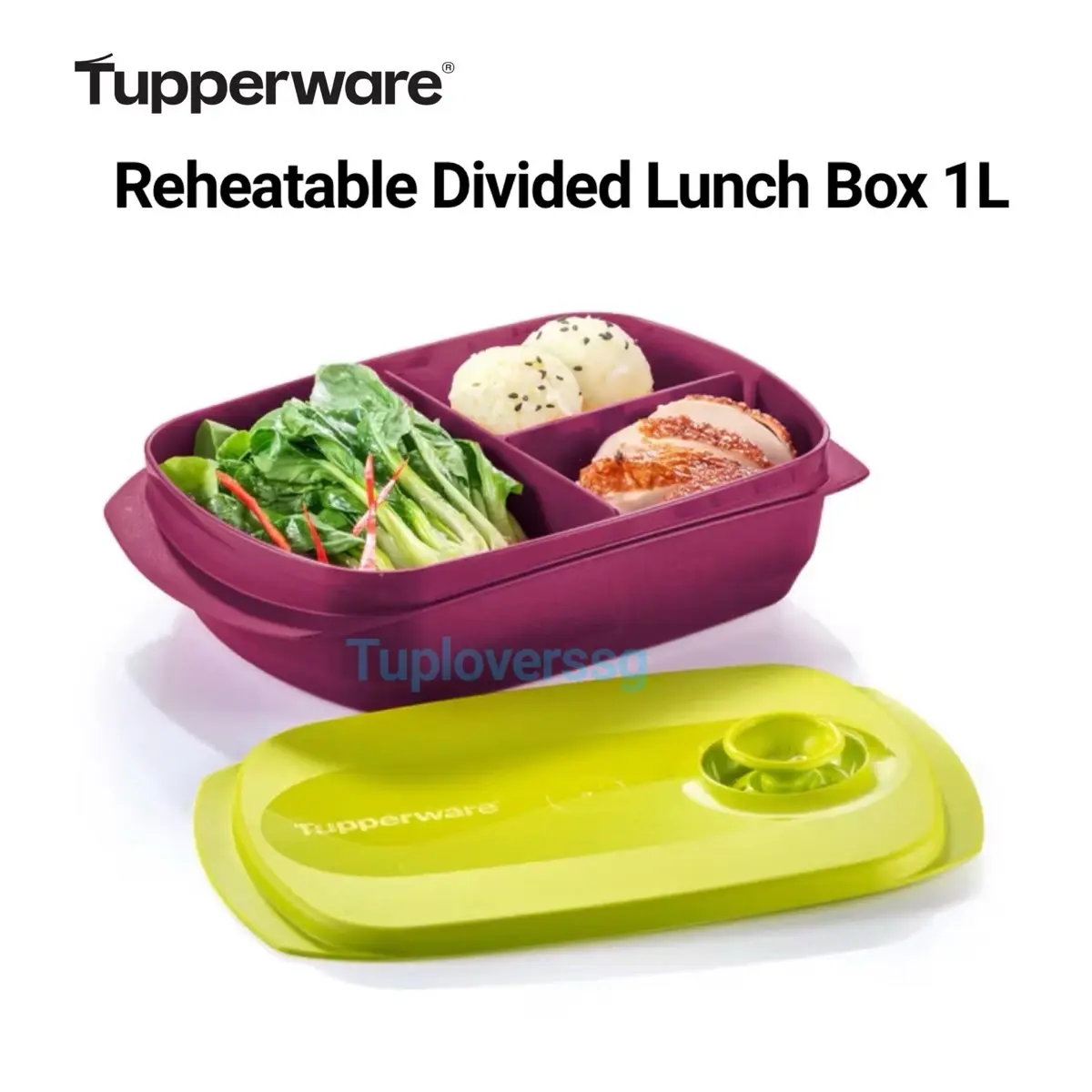 Tupperware Reheatable Lunch Box 1L