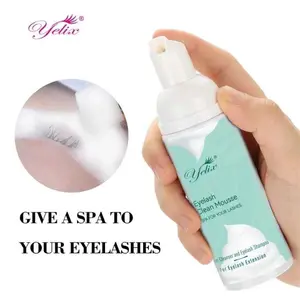 YELIX MOUSSE CLEANSING FOAM LASH 60ML SHAMPOO FOAM PEMBERSIH EYELASH EXTENSION