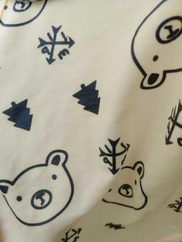 Product Review of Áo choàng chống nắng cho bé có tấm chắn bụi họa tiết gấu Hàn Quốc chất cotton da cá mềm mịn thoáng mát Vải Cotton from M**n L** 0