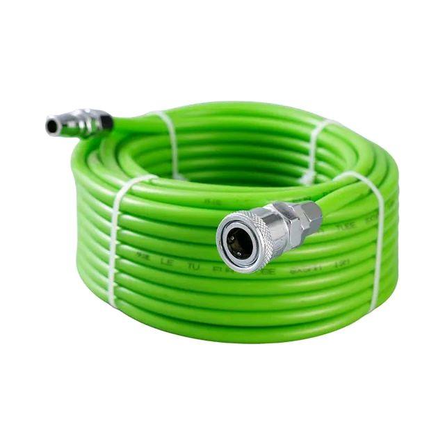 20 Meter / 10 Meter Selang Pu Kompresor Angin / Air Tekanan Tinggi Set Quick Coupler 1