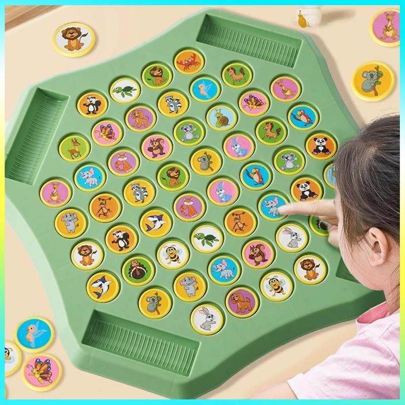 Đồ Chơi CỜ LẬT LUYỆN TRÍ NHỚ Board Game Cho Bé Đồ Chơi Vui Nhộn Tương Tác 2 Người Chơi Tư Duy
