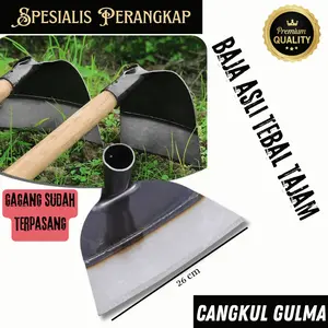 Cangkul Kepala Pengganti Baja – Alat Cangkul Tangan untuk Berkebun & Pertanian
