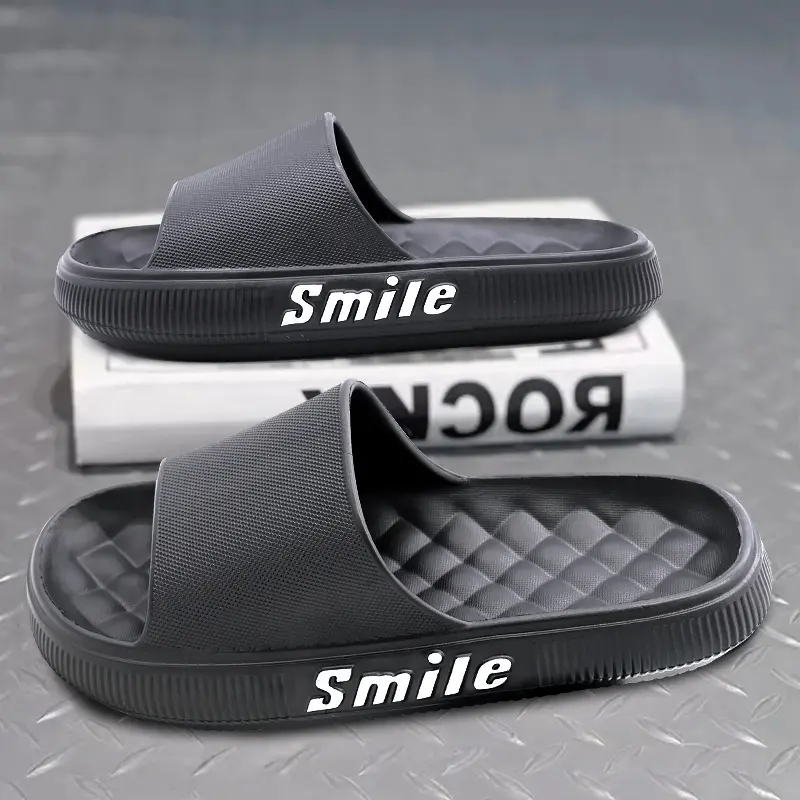 Sandal Cowok Selop Karet Smile Type 913 Sandal Outdor dan Indoor Anti Slip Anti Air Bahan EVA  Tidak Bau  Pria Shoes Sendal 7