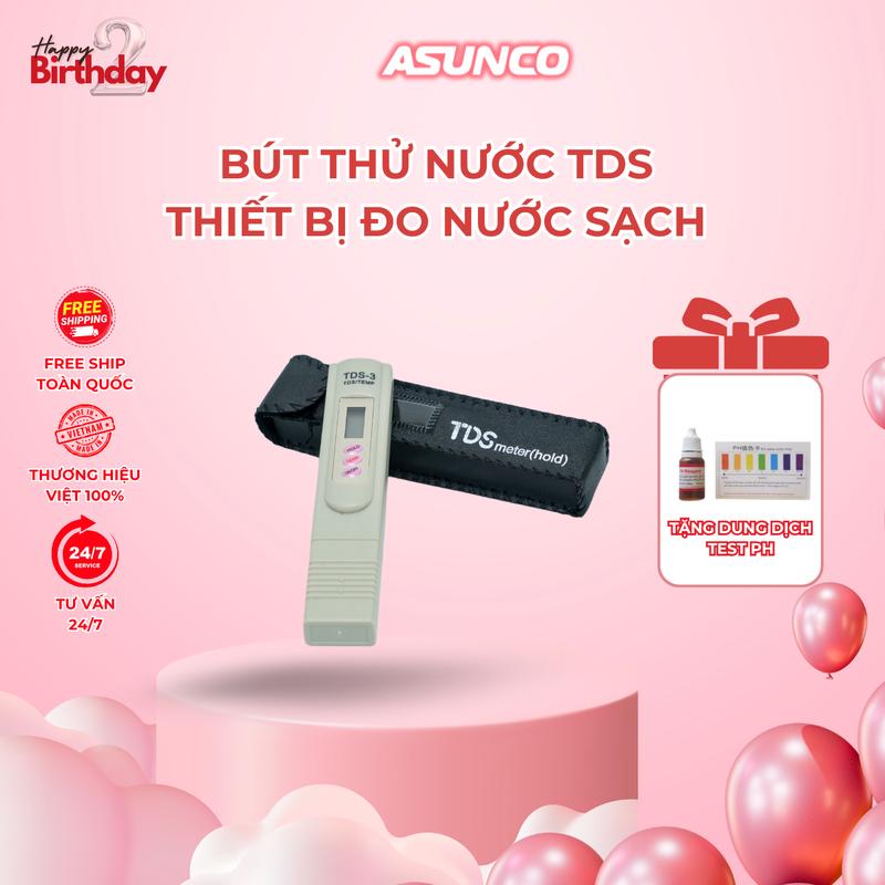  Bút thử nước TDS Tặng 1 lọ dung dịch test PH kiểm tra nước 