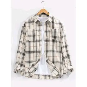 Kemeja Lengan Panjang dengan Desain Sederhana dan Nyaman untuk Penggunaan Sehari-hari