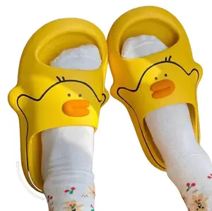 Greenland Sendal Slop Karakter Sendal Selop Wanita Pria Sendal Couple Lucu selop wanita sandal rumah HSN156 Hitam Shoes