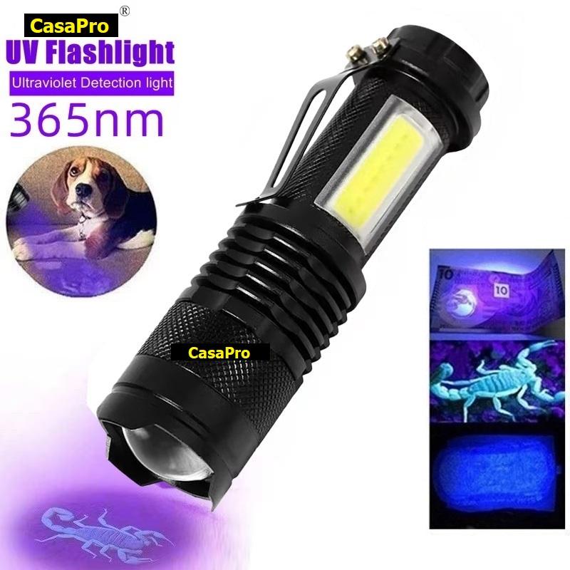 Đèn LED UV 365, 395 chuyên dùng để test tia cực tím, rọi sáng kim loại, soi…