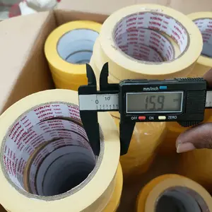 lakban kertas uk 24 mm x 40 meter kualitas premium