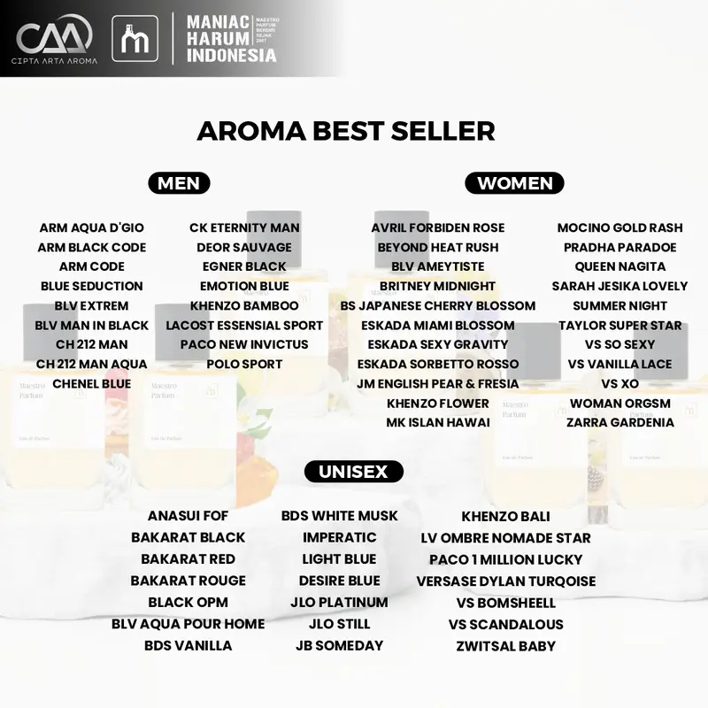 Maestro Parfum May Way Parfume Wanita Tahan Lama Perfume Wanginya 3