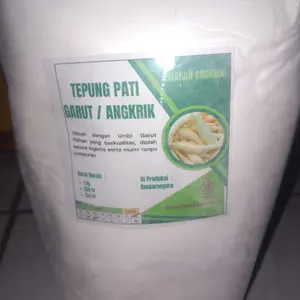 Pati Garut Pati Angkrik Tepung Garut Asli Gluuten Free Berkualitas