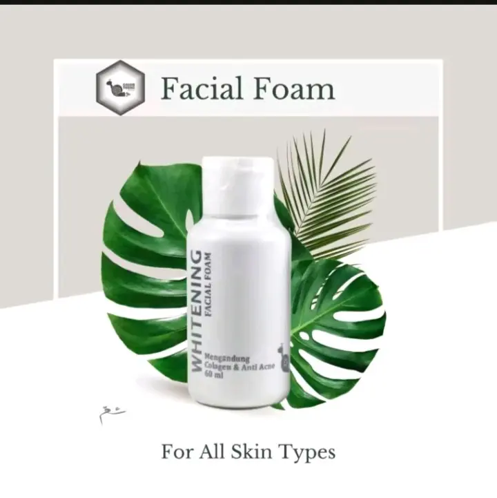 sabun turbo-whitening facial foam
