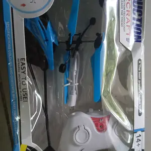 (FO)Mainan Anak Helikopter Warna Remote Control Helicopter Terbang