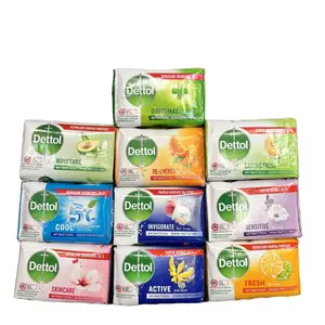 Dettol Sabun Batang 100g isi 5 pcs - Sabun Mandi untuk Tubuh - Soap