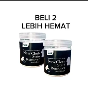 BELI 2 LEBIH HEMAT CLOTH STAIN REMOVER Deterjen ajaib pembersih noda membandel 2× 500gram penghilang Jamur Unscented Bubuk