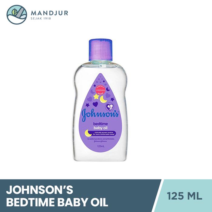 Gambar Johnson's Bedtime Baby Oil 125 mL - Membantu Bayi Lebih Rileks & Nyaman dari Apotekmandjurofficial Kota Administrasi Jakarta Pusat Tokopedia
