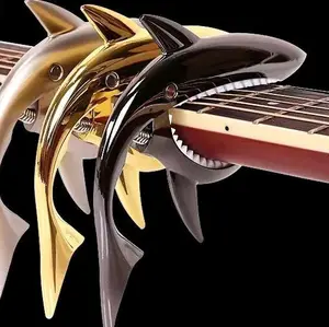 Kapo Gitar Shark / Capo Shark / Penjepit Leher Gitar kualitas bagus dan kuat untuk presisi nada di gitar