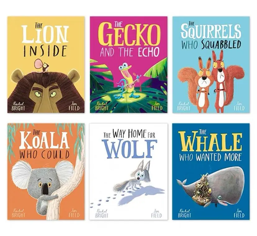 [SG STOCK] [SG Readystock] Rachel Bright Award-winning Behaviour Books for Children - The Lion Inside / Koala Who Could / Gecko
