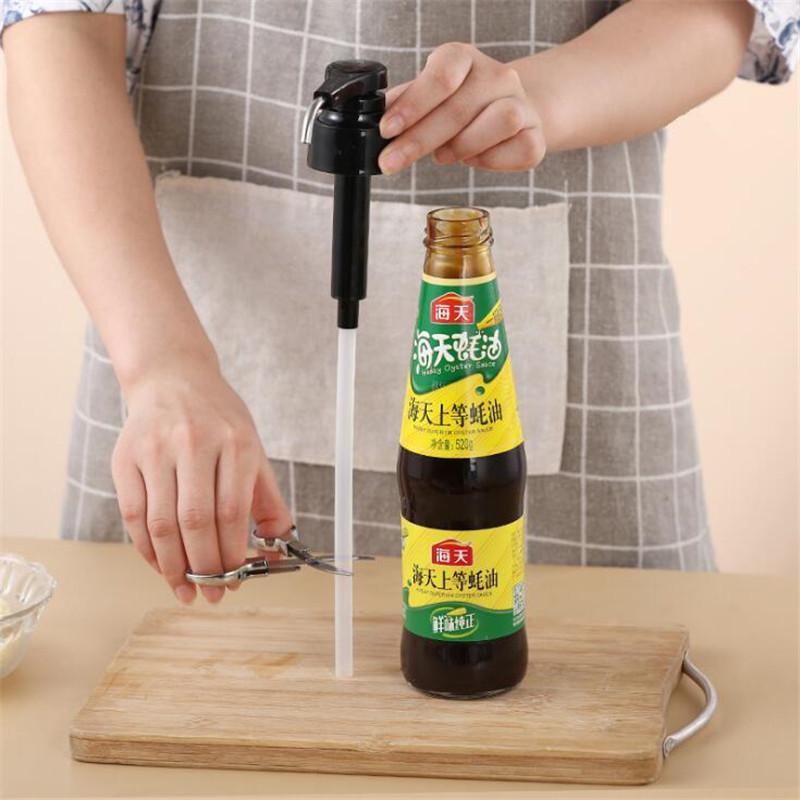 Bơm Xi-rô, Bơm Chai Vòi Phun Áp Lực Nước Sốt Thay Thế, Bơm Kem Dưỡng Da Cho Cà Phê, Gia Vị Nhà Bếp, Chất Lỏng 3