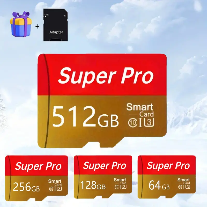 128GB MicroSDHC UHS-I U1 Class 10 Memory Card, Speeds up to 100MB/s (TUSDX64GCL10U03).