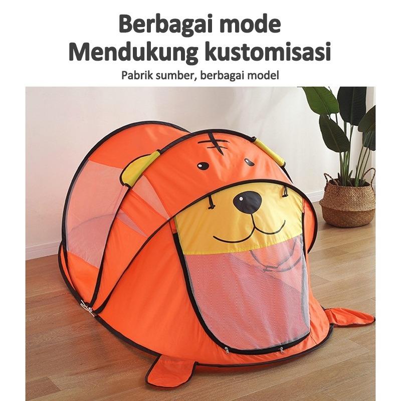 Product Introduction of Tenda Camping Anak Lipat Tenda Mainan Karakter Hewan Murah Tenda Anak Tenda Karakter 30