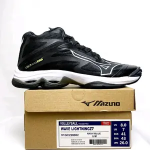 Sepatu Mizuno Z7 Mid Super Premium. Sepatu Boots Pria Model Tinggi. Sepatu Volly
