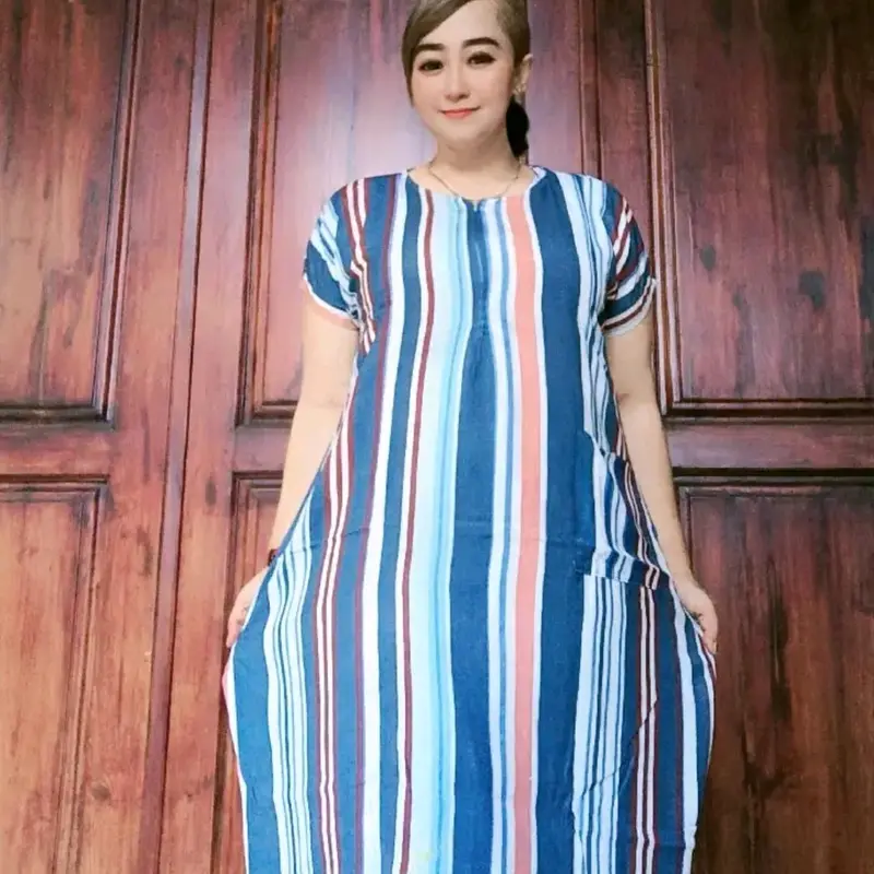 90 dapat 3 Daster Kekinian Resleting Jepang 5