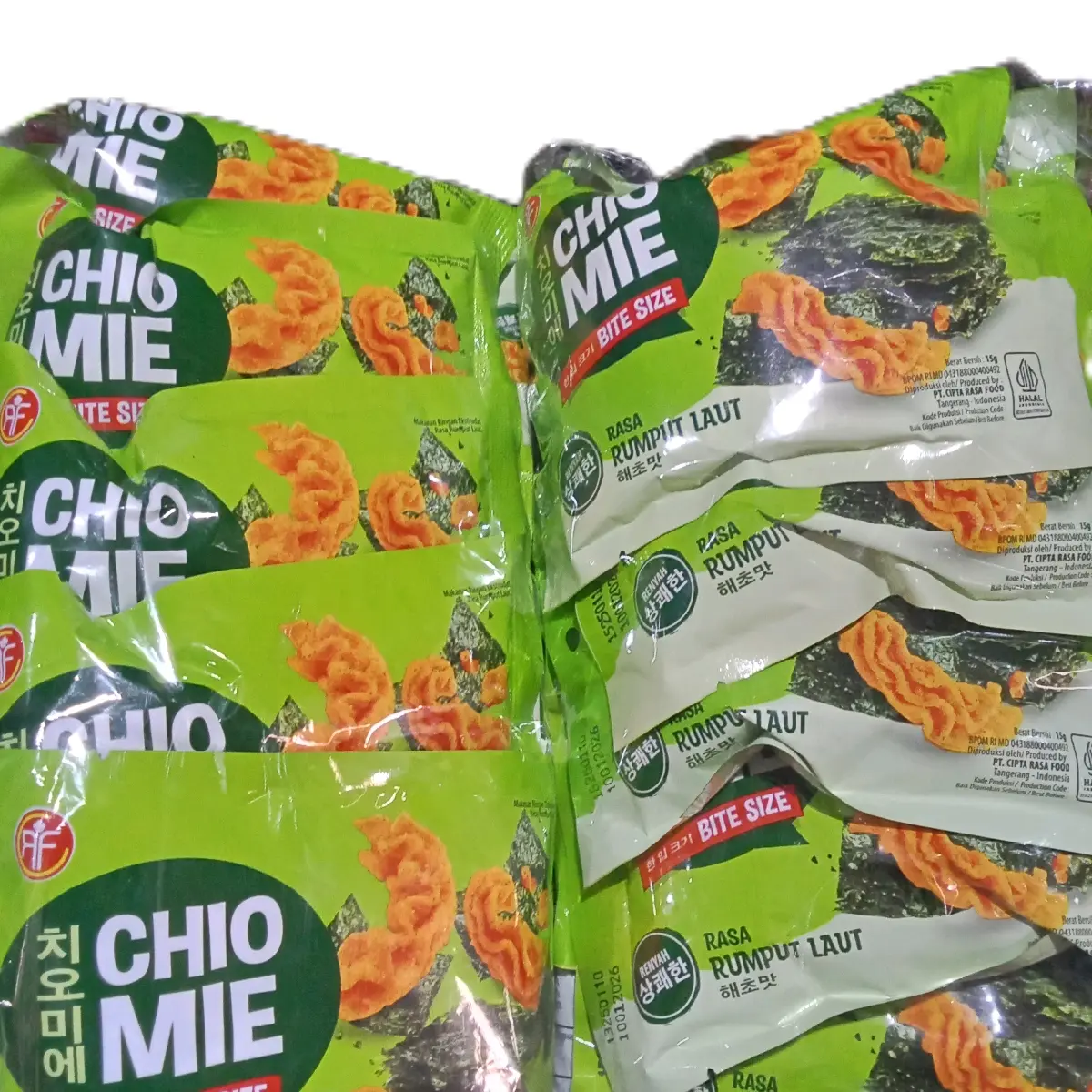 1pak cuma 15ribu isi 10 pcs,snack mie chio,jajanan,keripik cemilan pedas,keripik Makanan Kering Food Noodles