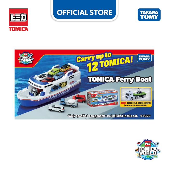 Gambar Tomica World Town Ferry Boat With Diecast (2025) dari Takara Tomy Official Store Kota Administrasi Jakarta Barat Tokopedia