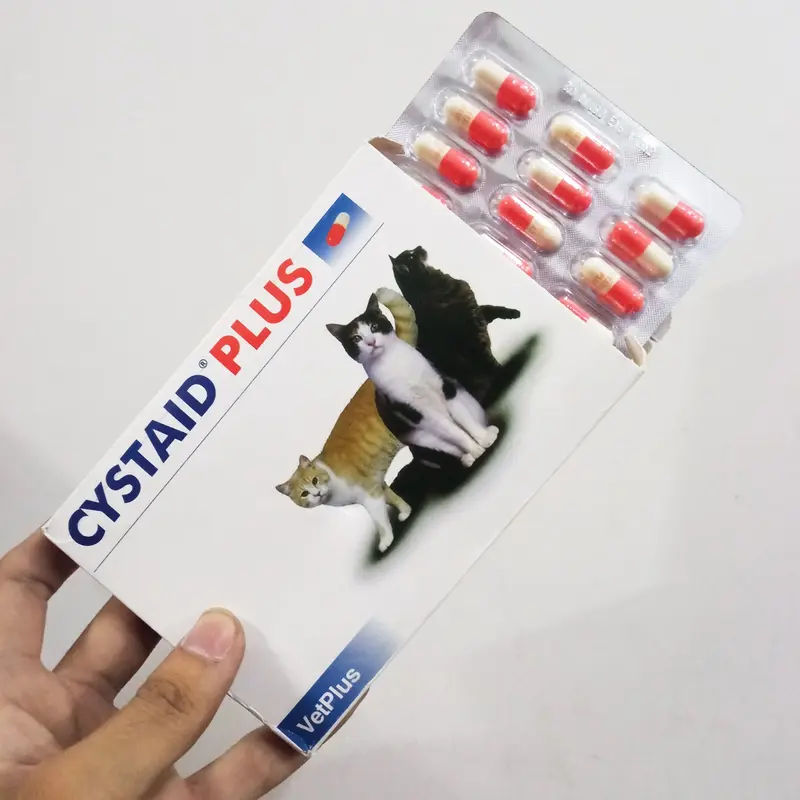 Cystaid Plus Urinary Tract Vetplus Per 1 kapsul Suplemen Obat Sakit Pipis Berdarah / Susah Kencing / Kemih FUS / FLUTD Kucing & Anjing (1 KAPSUL) 1