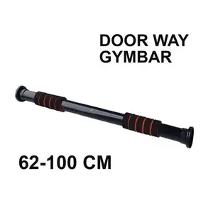 Pull Up Bar Alat Gym Pull Up Pintu 62-100cm Alat Fitness untuk pembentukan Otot di rumah