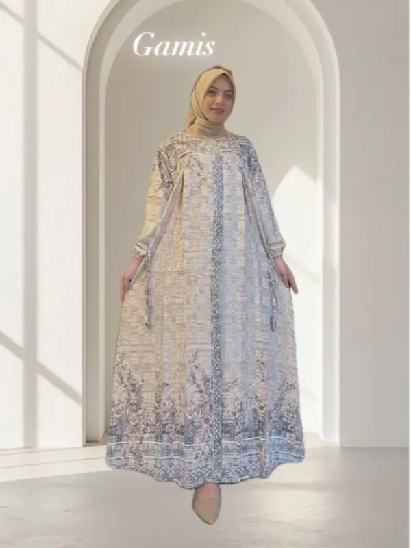 MIDI DRESS JUMBO M L XL XXL LD 100 110 120 130 BUSUI RESLETING DEPAN MOTIF TETA MIDI KEKINIAN MODERN TERBARU 2025 BAHAN PREMIUM COTTON RAYON ADEM TEBAL MOTIF MEWAH DEWASA IBU IBU LEBARAN 2025 BAYAR DI TEMPAT 4