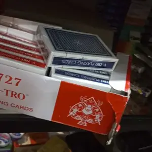 12 Pcs Kartu Remi 727 Playing Cards Kartu Permainan Vtro Macau Games Toys