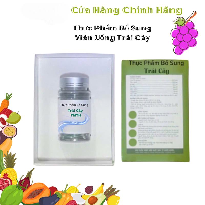 Product Introduction of [Combo Mua 1 Tặng Vẫn Mẫu Cũ ] Viên Uống Trái Cây TMTH _Bổ Sung VlTAMlN Từ Trái Cây   _ Thực Phẩm Bổ Sung Sức Khỏe 12