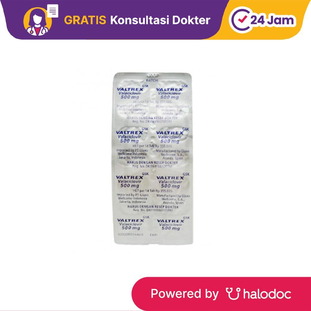 valtrex 500 mg strip 14 tablet