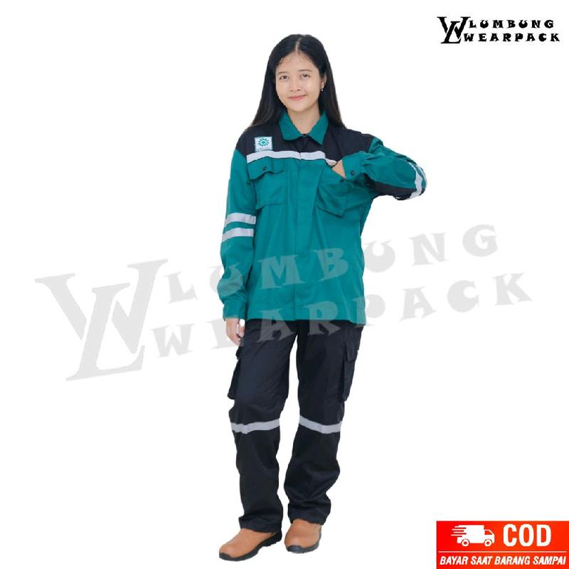 SETELAN WEARPACK SAFETY WARNA KOMBINASI 4