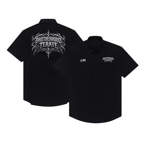 KEMEJA HEM PSHT 1922 BROTHERHOOD TERATE GOTHIC METAL DESAIN SIMPEL KEREN