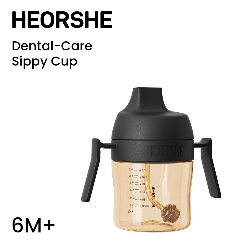 Cốc Nước Trẻ Sơ Sinh Trẻ Mới Biết Đi PPSU, MICHIBABY X HEORSHE, Không Chứa BPA, Chống Tràn, Dễ Cầm Nắm, Thích Hợp Cho Trẻ Sơ Sinh 6 Tháng Trở Lên, 9 Tháng Trở Lên