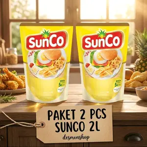 minyak sunco 2 pcs 2L kualitas tejamin