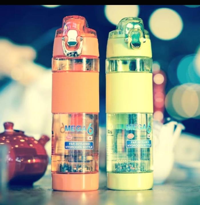 Jual BOTOL MINUM MEGA 6 Far Infrared Hydrogen Water 600ml SINGLE ...