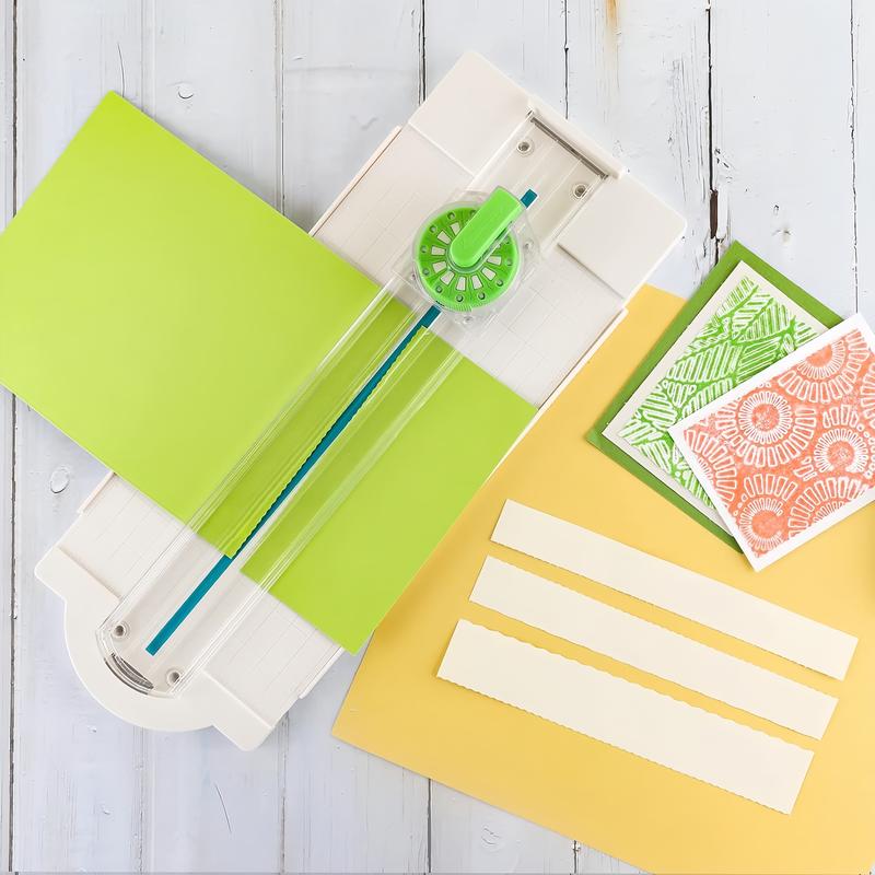Jef Paper cutter 12-in-1 Paper trimmer 12 modes Rotation control Portable use Creative teaching tools Used for scrapbook paper-cut art DIY creation 7