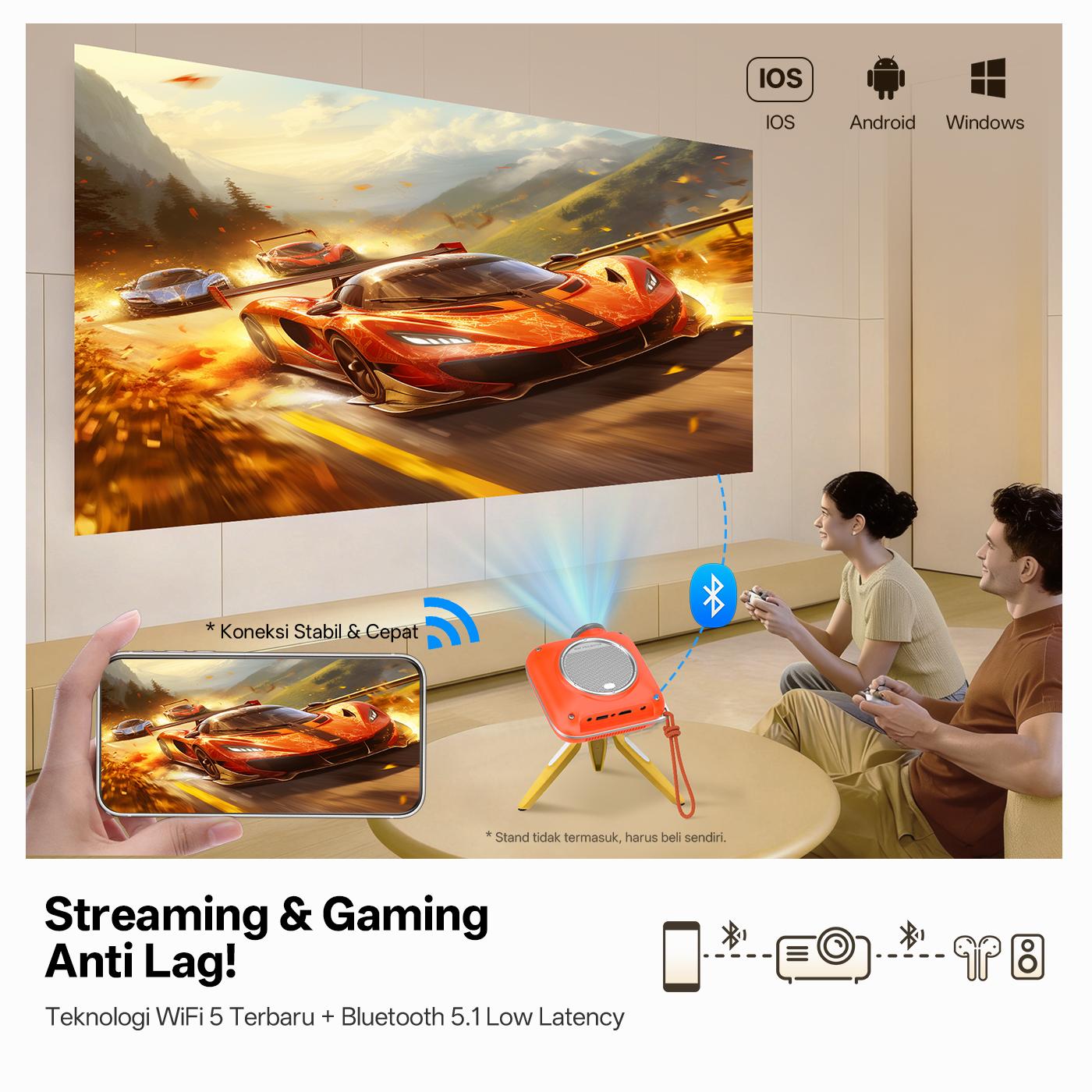 AVIEWLUX AERO Smart LCD Proyektor - proyektor dengan sistem android tv 11.0 - 400 ANSI - 1080P Decoding - WiFi 5 & Bluetooth - Netflix & YouTube - Mini Projector Portable-proyektor android 4k full hd bluetooth speaker AVIEWLUX AERO Smart LCD Proyektor - proyektor dengan sistem android tv 11.0 - 400 ANSI - 1080P Decoding - WiFi 5 & Bluetooth - Netflix & YouTube - Mini Projector Portable-proyektor android 4k full hd bluetooth speaker