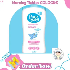 PUREBABY MORNING TICKLES COLOGNE 100 ML . PURE BABY COLOGNE #PUREBABY #PUREBB #COLOGNEBABY #PARFUMEBABY