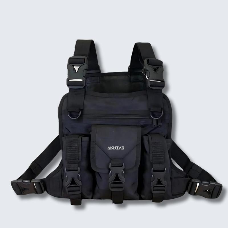Tas Dada Pria Akhtar Tactical Chest Bag Selempang Chest Rig Dada - Shop ...