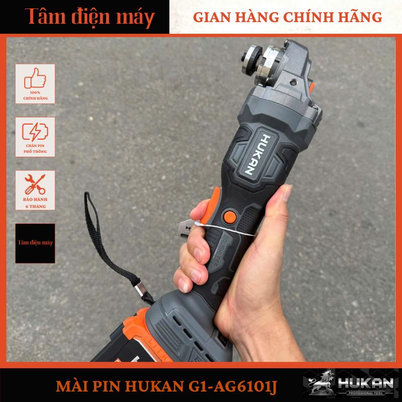 [ CHÍNH HÃNG ] MÁY MÀI PIN HUKAN Không Chổi Than G1-AG6101J