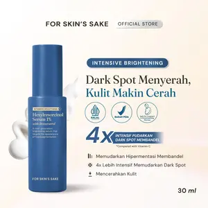 For Skin’s Sake FSS Hexylresorcinol Serum 1% with Resveratrol Serum Hexyl Mencerahkan Kulit Wajah Meratakan Warna Kulit Wajah dan Menghilangkan Dark Spots