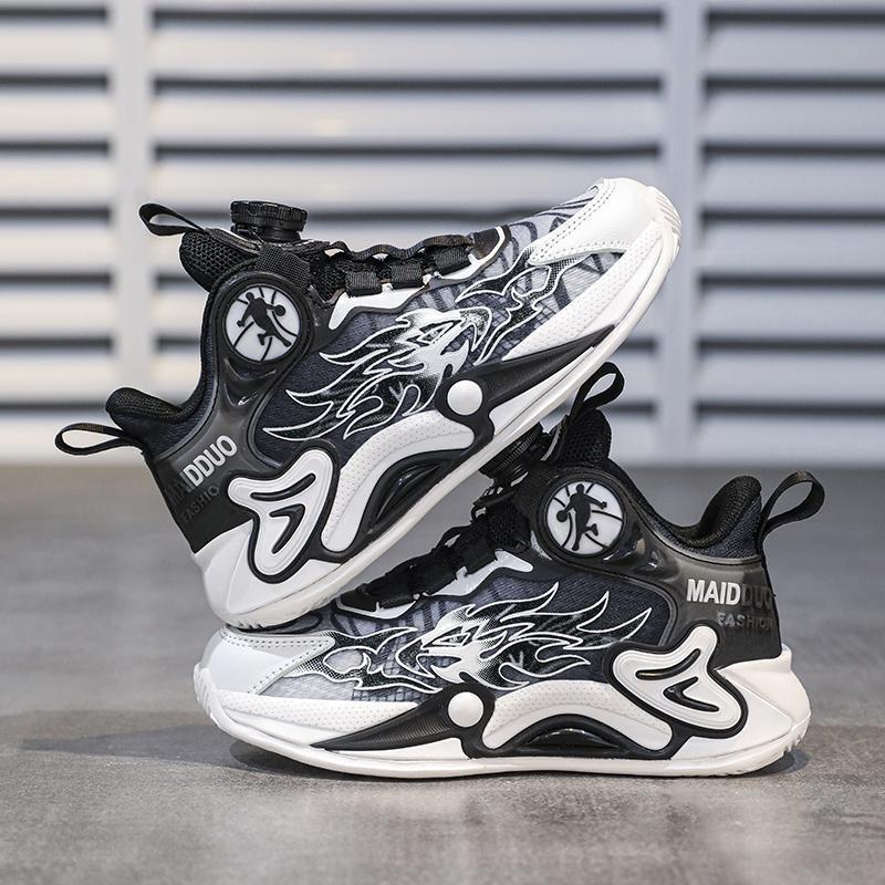 (COD)iFans Sepatu Sneakers Anak Sepatu Kets Ankle Anak Sepatu Olahraga Anak Laki Laki Ringan Breathable 6-15 Tahun 7