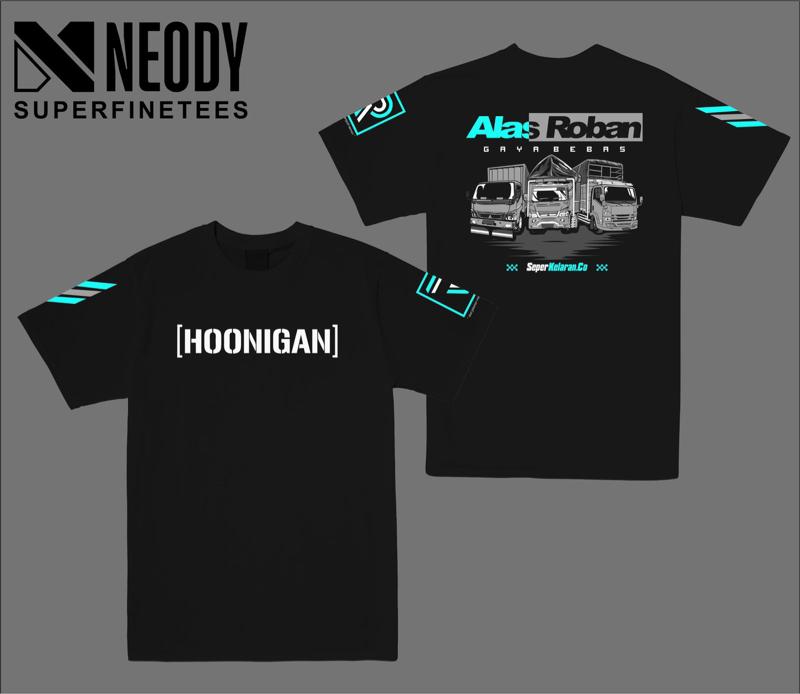Kaos Hoonigan Pria Wanita Sablon Keren - Model Terbaru